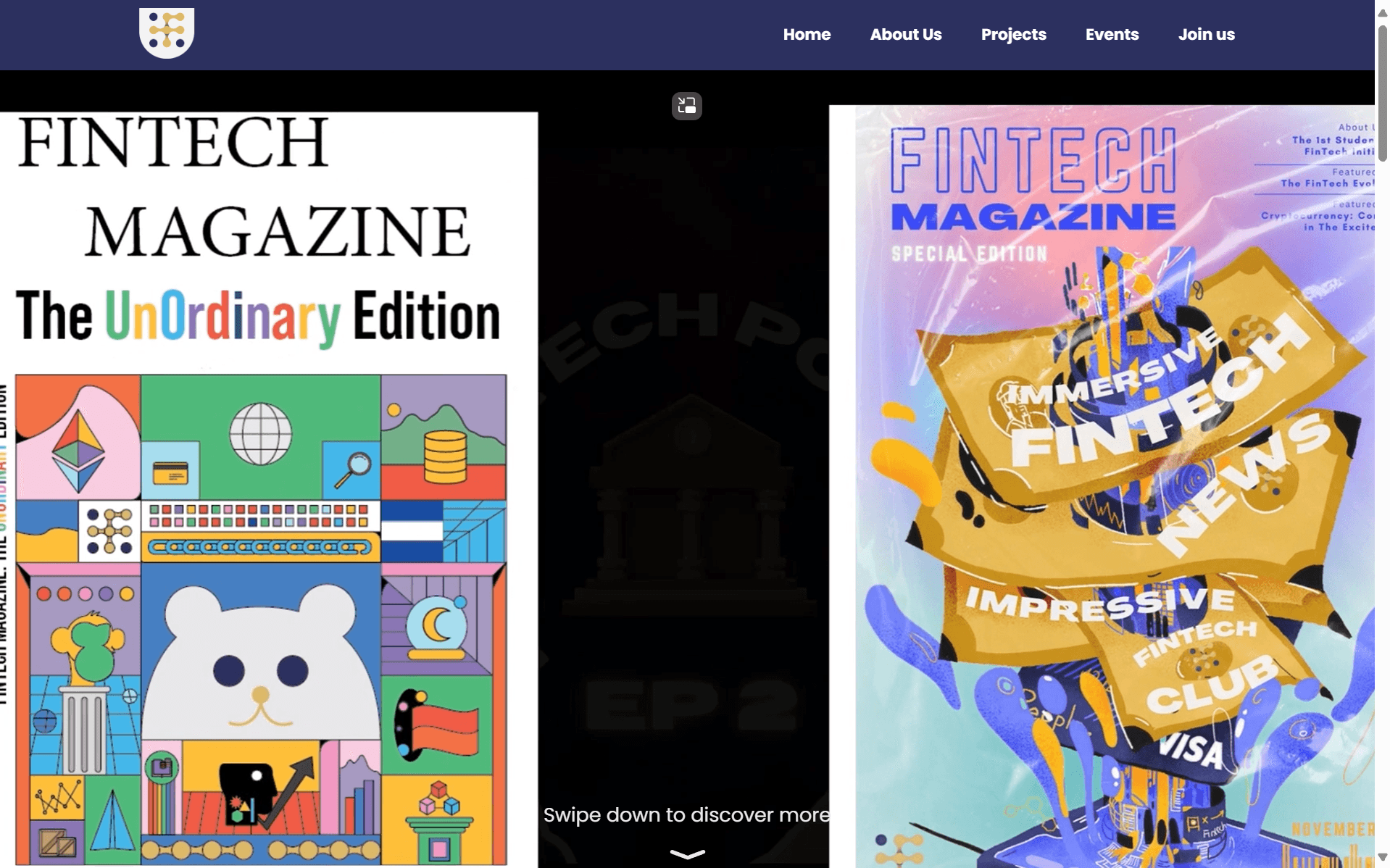 RMIT FinTech Club Website